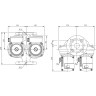 Циркуляционный насос STANDARD WILO TOP-SD 40/3 EM PN6/10