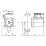 Циркуляционный насос WILO TOP-Z 20/4 (1~230 V, PN 10, Inox)