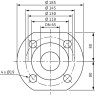 Циркуляционный насос WILO TOP-Z 65/10 (3~ V, PN 16, RG)