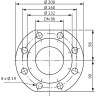 Циркуляционный насос WILO TOP-Z 80/10 (3~400 V, PN 10, RG)