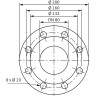 Циркуляционный насос WILO YONOS MAXO-D 80/0,5-6 PN10