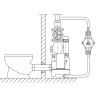 Напорная установка отвода сточной воды WILO DRAINLIFT S1/6T