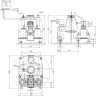 Напорная установка отвода сточной воды WILO DRAINLIFT XL 2/15
