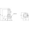 Фекальный насос WILO REXA PRO C08DA-434/EAD1X2-T0039-540-O