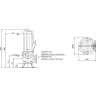 Фекальный насос WILO REXA PRO V06DA-222/EAD1X2-T0039-540-O
