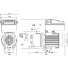 Центробежный насос WILO ECONOMY MHIE 1602N-2G (3~380/400/440 V, EPDM)