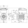 Центробежный насос WILO ECONOMY MHIE 206N (3~380/400/440 V, FKM)