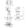 Вертикальный многоступенчатый насос WILO HELIX EXCEL 2203-6.5-2/25/V/KS