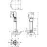 Вертикальный многоступенчатый насос WILO HELIX EXCEL 418-2/25/V/KS