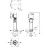 Вертикальный многоступенчатый насос WILO HELIX EXCEL 609-1/25/E/KS