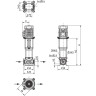 Вертикальный многоступенчатый насос WILO HELIX V 3611-2/30/V/KS