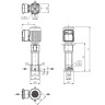 Вертикальный многоступенчатый насос WILO HELIX VE 602-1/16/E/KS