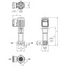 Вертикальный многоступенчатый насос WILO HELIX VE 615-2/25/V/K