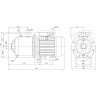 Поверхностный насос WILO MULTICARGO MC 605 IE3 (3~400 В)