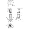 Вертикальный многоступенчатый насос WILO HELIX EXCEL 2204-1/16/E/KS