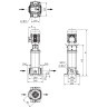 Вертикальный многоступенчатый насос WILO HELIX FIRST V 1005-5/16/E/S/