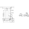 Фекальный насос WILO EMU FA 08.64-278E + T 17.2-4/24HEx