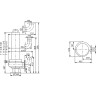 Фекальный насос WILO EMU FA 10.33-223E + T 17-4/12HEx