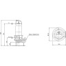 Фекальный насос WILO REXA CUT GI03.26/S-M15-2-523/P