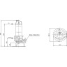 Фекальный насос WILO REXA CUT GI03.41/S-T25-2-540