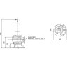 Фекальный насос WILO REXA FIT V08DA-524/EAD0-4-T0035-540-O