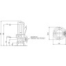 Фекальный насос WILO REXA PRO V05DA-126/EAD0X2-M0015-523-O
