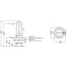 Фекальный насос WILO REXA PRO V06DA-626/EAD1X4-T0025-540-O